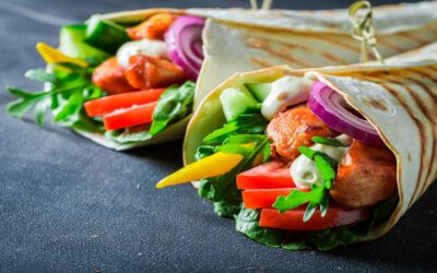 Tortilla pełnoziarnista w wersji fit. Zjedz chrupiąco i kolorowo