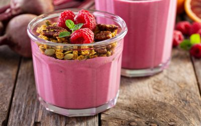 Smoothie z malinami i ziarnami, czyli przepis na letnie śniadanie