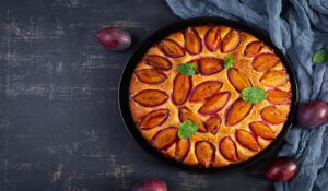 Fit ciasto ze śliwkami