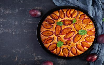 Fit ciasto ze śliwkami pachnące ciepłą jesienią